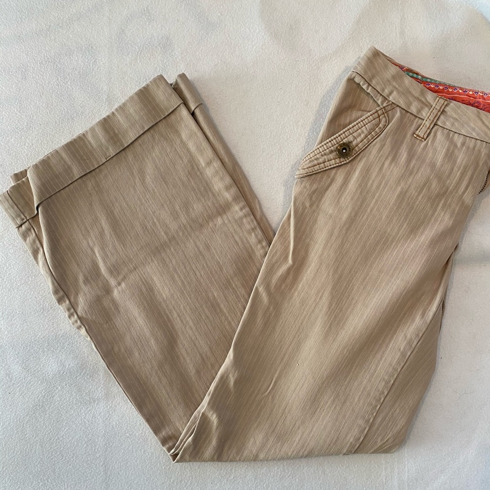 Billabong Wide Leg Pants - Deep Pockets - Khaki